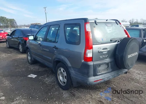 2006 Honda Cr-V Lx из США, поврежденный, VIN SHSRD78536U406846